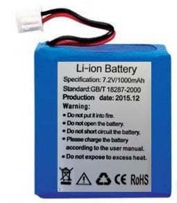 batería para detectores de billetes EC350 y EC320