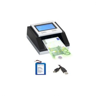 Pack Counterfeit banknote detector EC-350 EURO + Battery + USB Cable